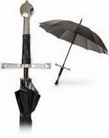 победи дождь зонтом-мечом