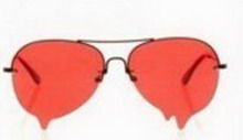 “растаявшие” очки dripping sunglasses