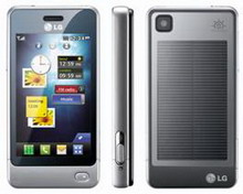 lg gd510 sun edition - мобильный телефон с солнечной батареей